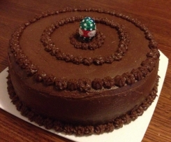 Chocolate Mud Cake with Ganache (Gluten, Dairy and Refined Sugar Free)