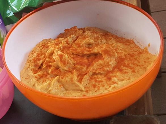 Addictive Pumpkin Honey Hommus