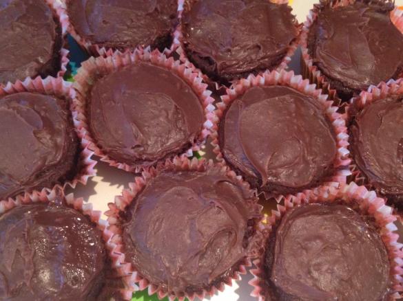 Chocolate Mud Cup Cakes