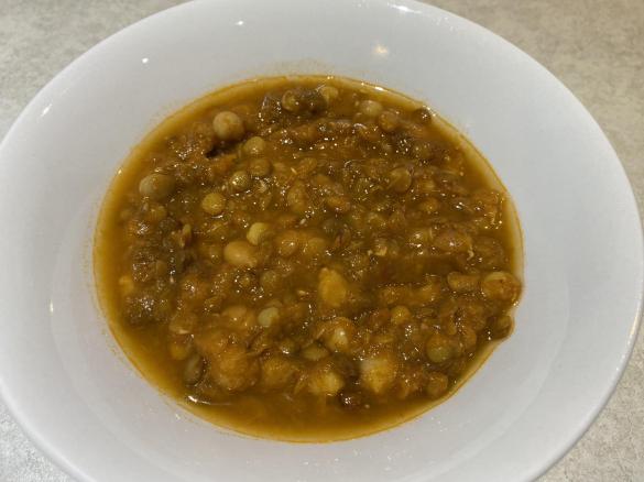 Lentil and chickpea soup