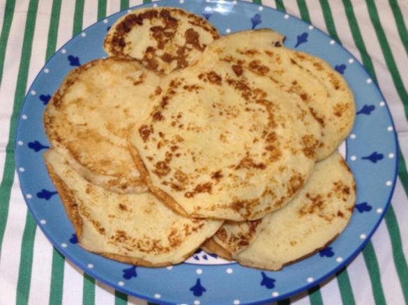 Polenta Pikelets/Pancakes