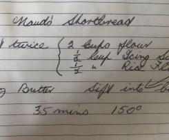 Thelma and Maud's Shortbread