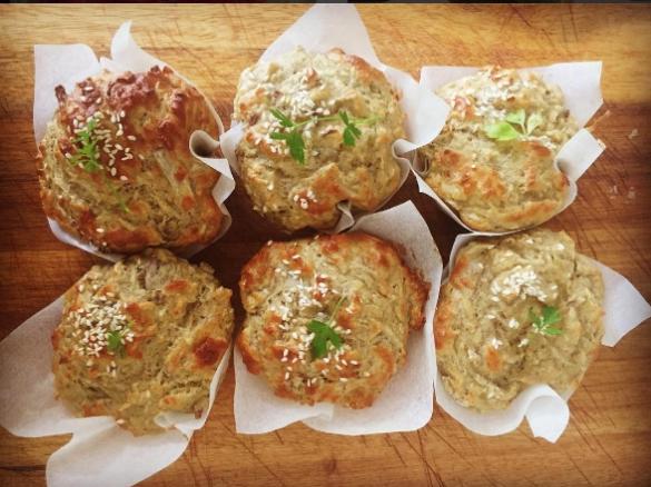 Sweet Potato & Chilli Muffins