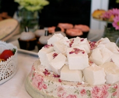 Rosewater and Champagne marshmallows