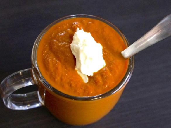 Cream of Smokey Tomato Soup - Paleo, GAPS, Dairy Free, Vegan