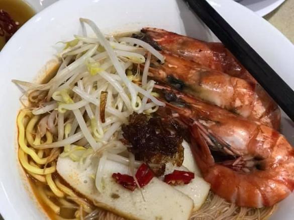 Penang Har Mee (Prawns noodles)