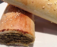 Spinach & Ricotta variant on Cyndi O'Meara's Vegetarian Sausage Rolls