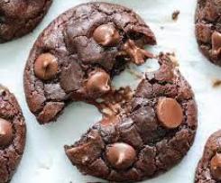Variation The best double chocolate chip cookies