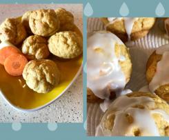 **Sugar free, egg free, dairy free** Apple , banana and carrot baby/toddler muffins