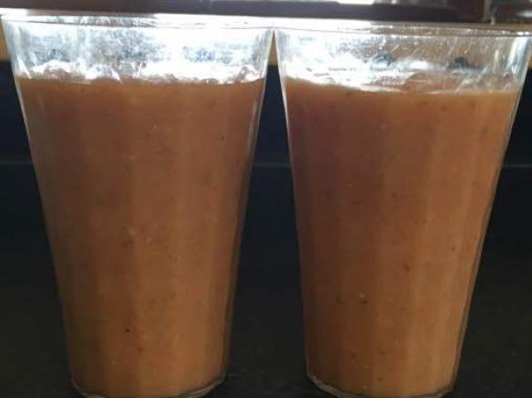 Mixed fruit smoothie