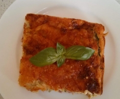 Zucchini slice: gluten free