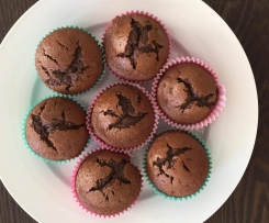 Chocolate nut muffin