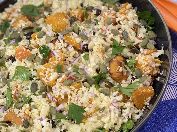 Simple Cauliflower Cous Cous Salad