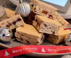 Caramilk White Christmas Slice