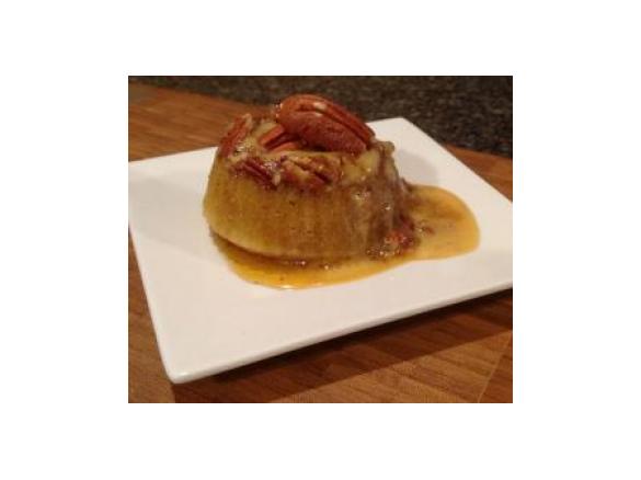 Golden Pecan Steamed Puddings