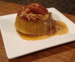 Golden Pecan Steamed Puddings