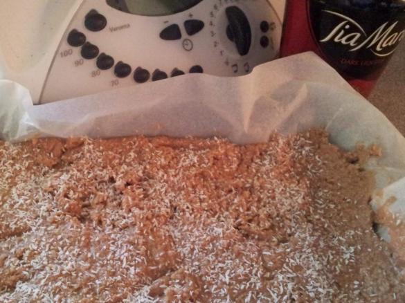 Fudgey Tia Maria Slice