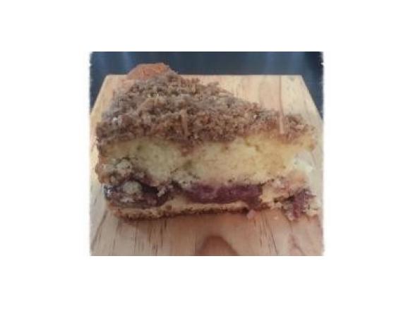 PLUM TEA CAKE WITH CRUMBLE TOPPING
