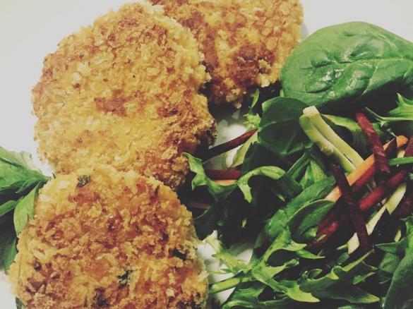 Sweet Potato and Salmon Patties