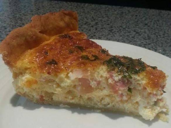 Egg and Bacon Pie