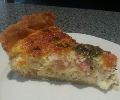 Egg and Bacon Pie
