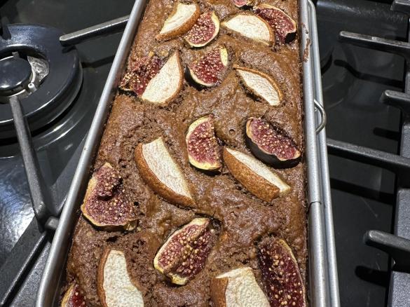 Dave’s Fig and Pear Parkin