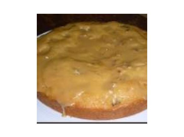 Caramel walnut teacake