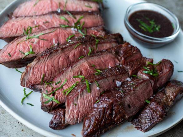 Sirloin And Red Wine