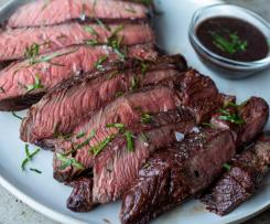 Sirloin And Red Wine