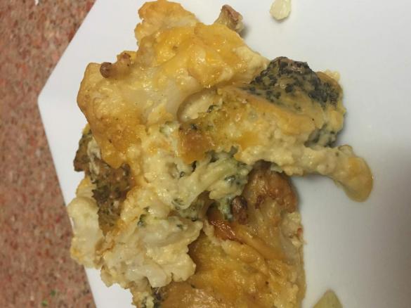 Dairy-free Cauliflower Cheese (Vegan)