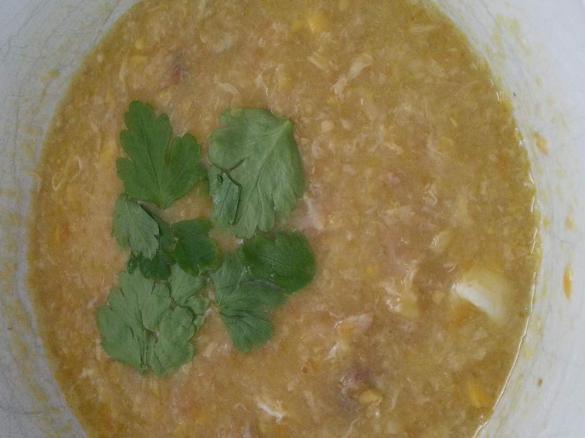 Clone of Chicken Creamed Corn Soup... garlic chicken creamed corn soup