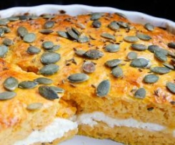 Cheesy Pumpkin and Caraway Pan Scones