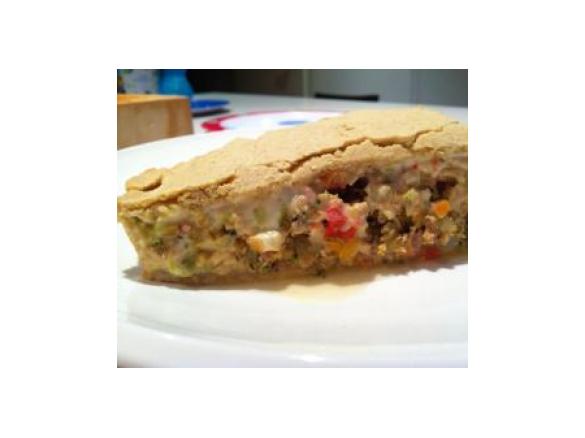 Gluten free chicken and vegetable pie