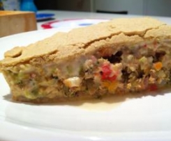 Gluten free chicken and vegetable pie