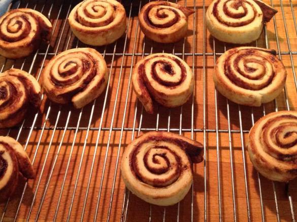 Cinnamon scroll/bun (Kanel bullar)