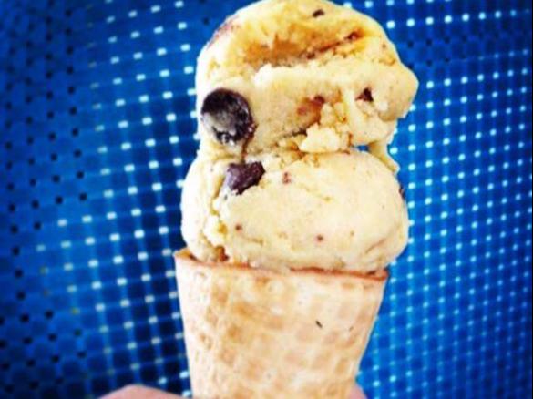 Zesty Orange and Dark Chocolate Chip Ice Cream