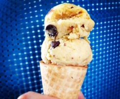 Zesty Orange and Dark Chocolate Chip Ice Cream