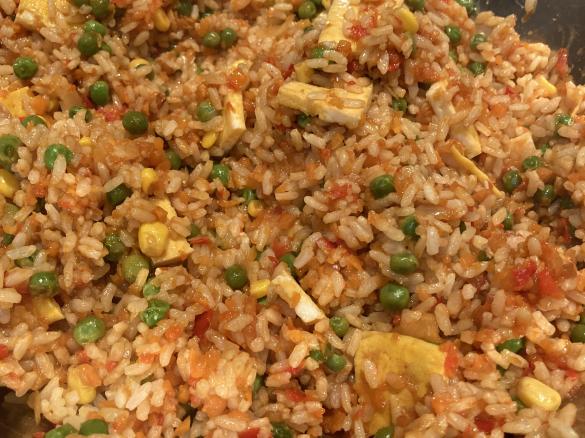 Variation Vegetarian 'Fried' Rice