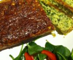 Zucchini and Four Cheese Slice