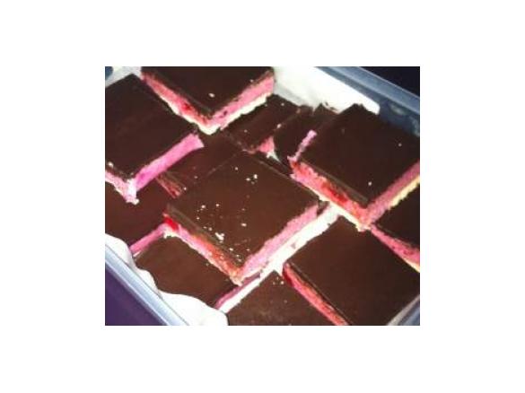 Cherry Ripe Slice