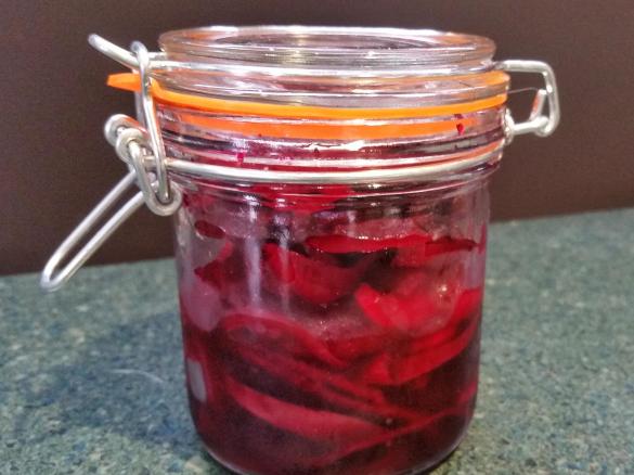 Quick Pickled beets