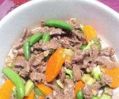 Chinese Stir Fry Beef & Vegetables