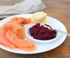 Beetroot and horseradish relish
