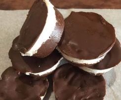Paleo Choc-Coconut Nice Cream Cups (or Slice)