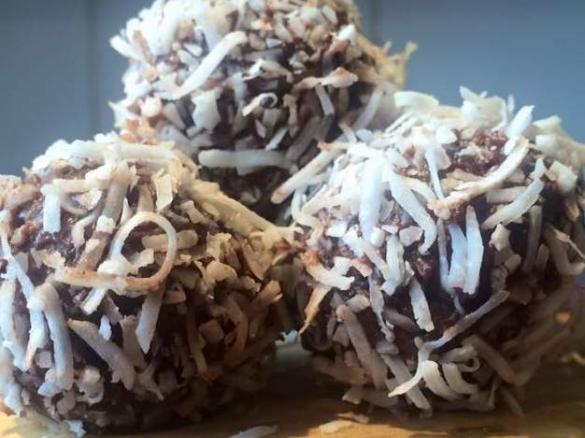 Milk Choc Coconut Truffles