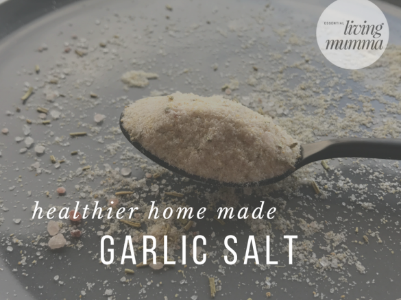 Healthier Home Made Garlic Salt
