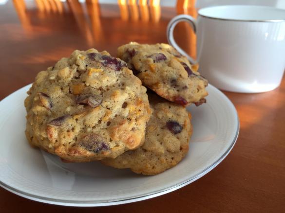 Pumpkin & Cranberry Cookies (Sugar free)