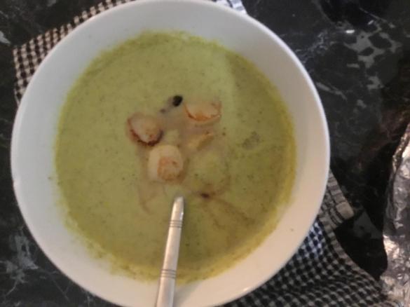 Variation Broccoli Soup