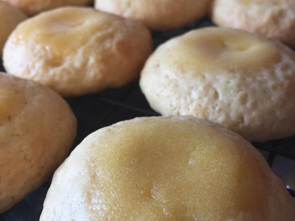 Lemon Drop Cookies (sugar free | egg yolk cookies)