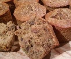 Apple, Carrot & Pecan Muffins